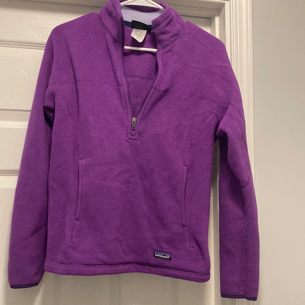 Purple Patagonia Fleece